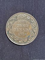 Reverse showing denomination, country and date
