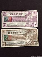 Fronts of both notes showing denominations and portrait