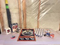 Entire lot overview on table