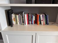 Full shelf view of entire lot of books