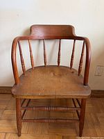 Front view showing overall design and seat split