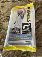Front of unopened style wrapper for 2021-22 Donruss Basketball pack