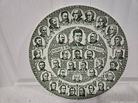 Front of Presidents of the United States plate