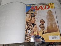 Cover featuring Star Wars Phantom Menace spoof