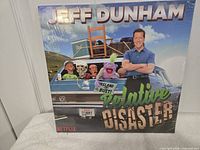 Front cover of sealed Jeff Dunham Relative Disaster LP