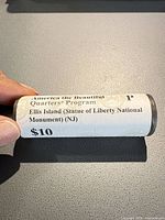 Full view of sealed roll showing printed wrapper details