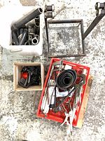 Group view of entire lot on floor