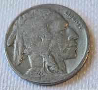 Obverse side showing Native American profile and LIBERTY legend