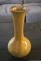Full view of vase showing shape and glaze