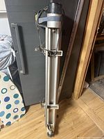 Full view of lathe bed, tailstock end visible