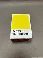 Closed Pantone 100 Postcards box
