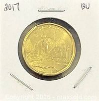 Full view of coin inside protective 2×2 holder