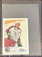 Front of Ray Bourque Kraft Singles card in sleeve