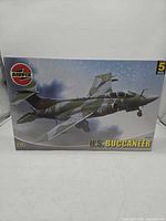 Front of shrink-wrapped Airfix H.S. Buccaneer model kit box