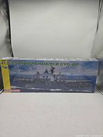 Front of sealed Dragon U.S.S. Independence CVL-22 model kit box