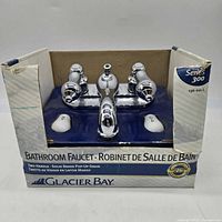 Front of Glacier Bay Series 300 faucet in box