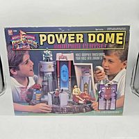 Front of sealed Power Dome Morphin Playset box