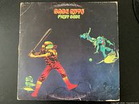 Front jacket art of Babe Ruth First Base LP