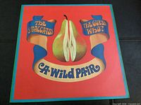 Front cover featuring pear illustration