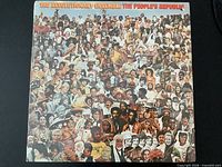 Front cover of sealed LP showing title and artwork