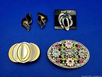 Front view of all four accessory types