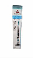Front of box showing Bissell 3-in-1 Vac, teal accent