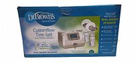 Front of Dr. Brown's Customflow breast pump retail box