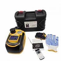All components: hydraulic jack, battery, remote, handle rod, gloves, manual, carry case