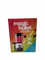 Retail box showing Magic Bullet combo blender set