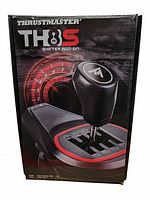 Box of Thrustmaster TH8S shifter add-on showing product image and branding