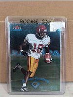 Front view of 2000 Fleer Showcase R. Jay Soward Rookie card in holder