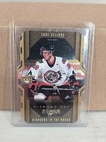 Front of Luke Sellars Diamond Cut card in sleeve