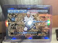 Front of Upper Deck City Satellites holographic card