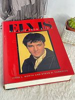 Front cover showing title, authors, Elvis portrait