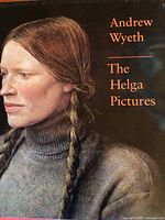 Front dust-jacket showing Helga portrait and title