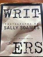 Front cover of “Writers” by Sally Soames showing title, author and preface credit