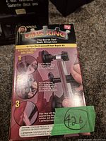 Front of Ding King dent repair kit box displaying product name, branding and usage images