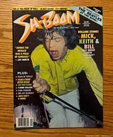 Front cover showing Rolling Stones feature and magazine details