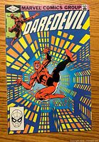 Front cover showing Daredevil #186