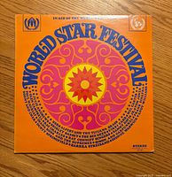 Front cover of sealed World Star Festival album