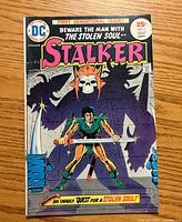 Front cover showing title, issue number, date and artwork