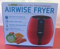 Front of retail box showing brand, model information and graphics