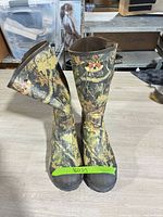 Front view of both boots standing upright