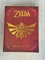 Front cover showing title and gold Triforce crest