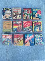 All twelve Better Little Books laid out in three rows, cover art visible