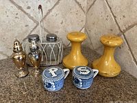 All four shaker sets grouped together