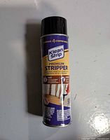 Front view of Klean Strip Premium Stripper aerosol can showing label and condition
