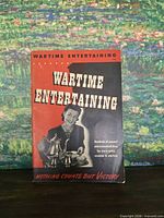 Front cover of Wartime Entertaining pamphlet