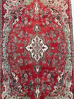 Detail of central medallion and field pattern