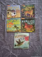 All five Indestructibles board books displayed front covers